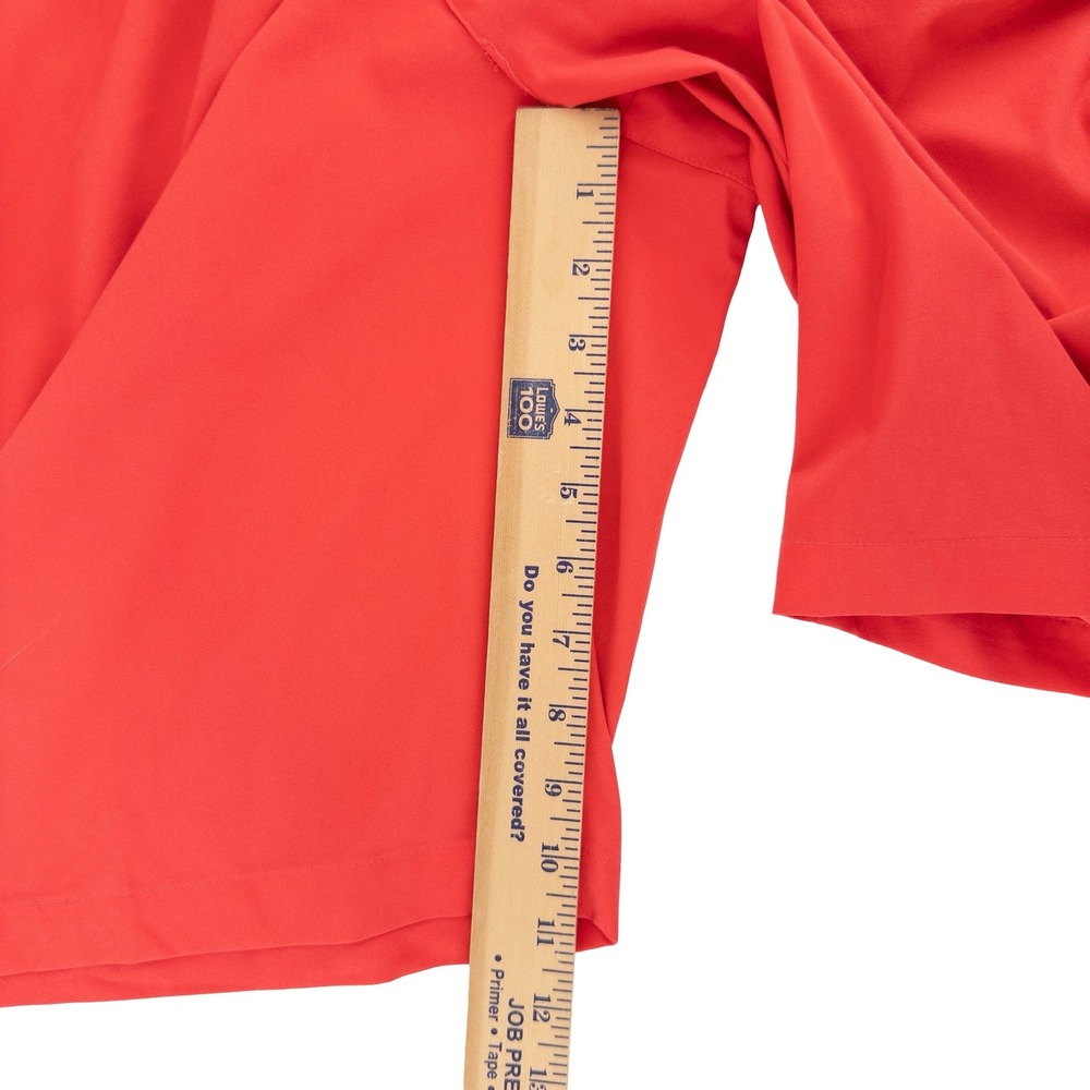 Adidas Mens 42 Ultimate365 Golf Shorts Shock Red Stretch Performance Golfcore - Picture 7 of 9